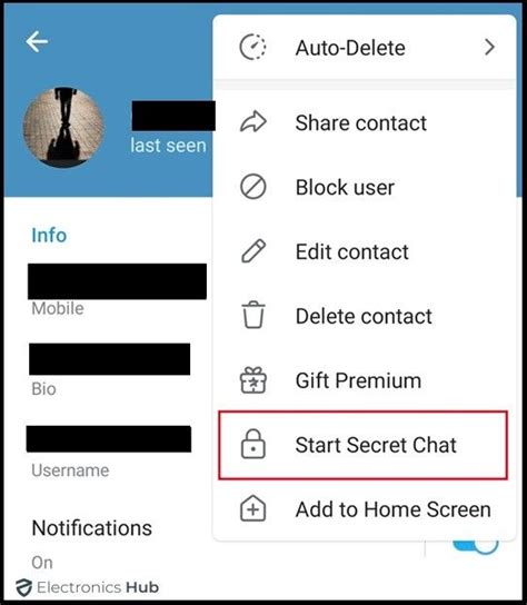 Start Secret Chat