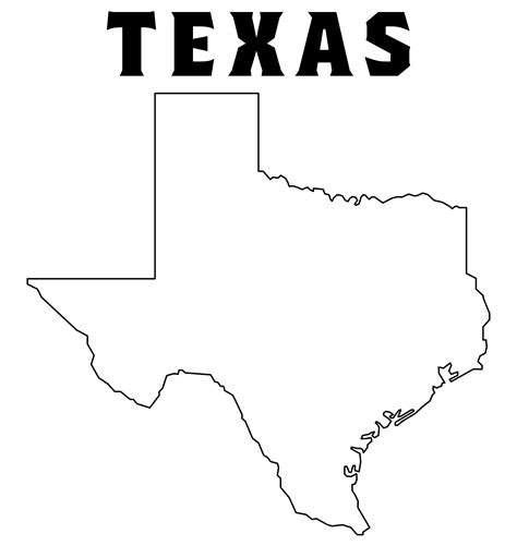 State Of Texas Template