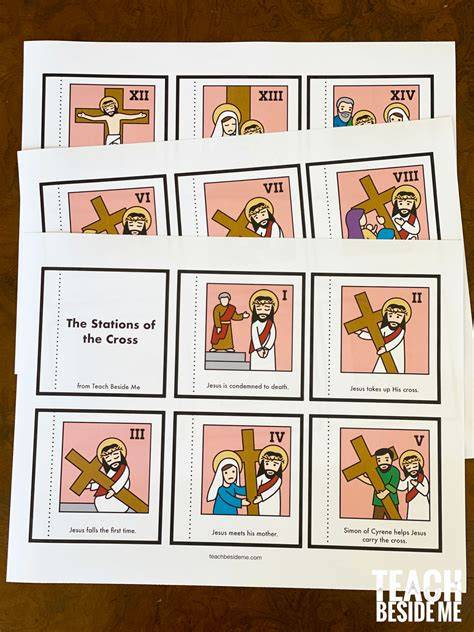 Stations Of The Cross Printable For Kids