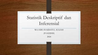Statistik WA