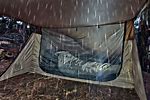 Stealth Camping in Rain in Tent