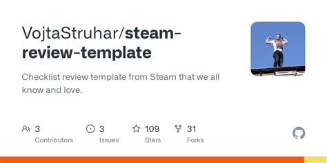 Steam Review Template