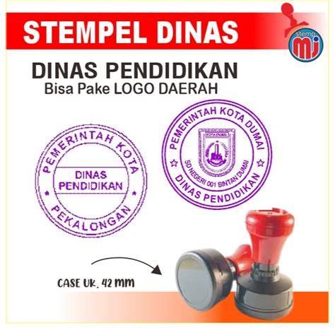 Contoh Stempel Dinas Pendidikan