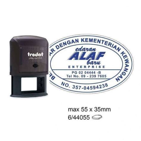 Stempel Oval