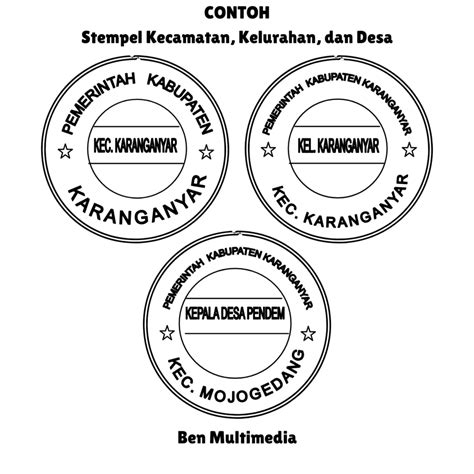 Stempel Desa