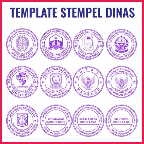 Stempel Resmi Pemerintah