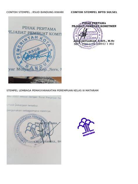 Stempel Resmi Universitas