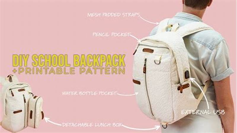 Step By Step Diy Backpack Sewing Pattern
