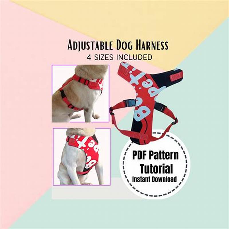 Step In Dog Harness Pattern
