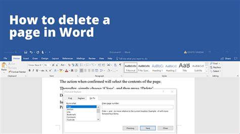 Step-by-Step Guide to Delete a Page