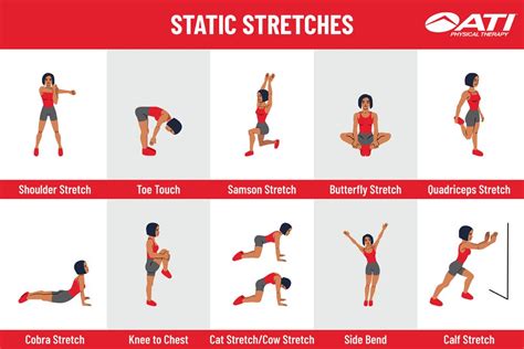 Steps to do static stretching correctly