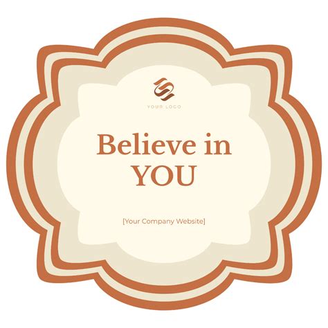 Sticker Design Template