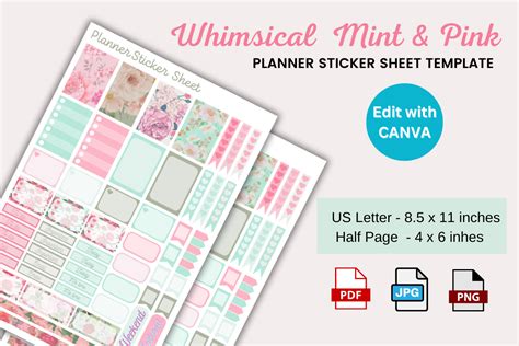 Sticker Sheet Template
