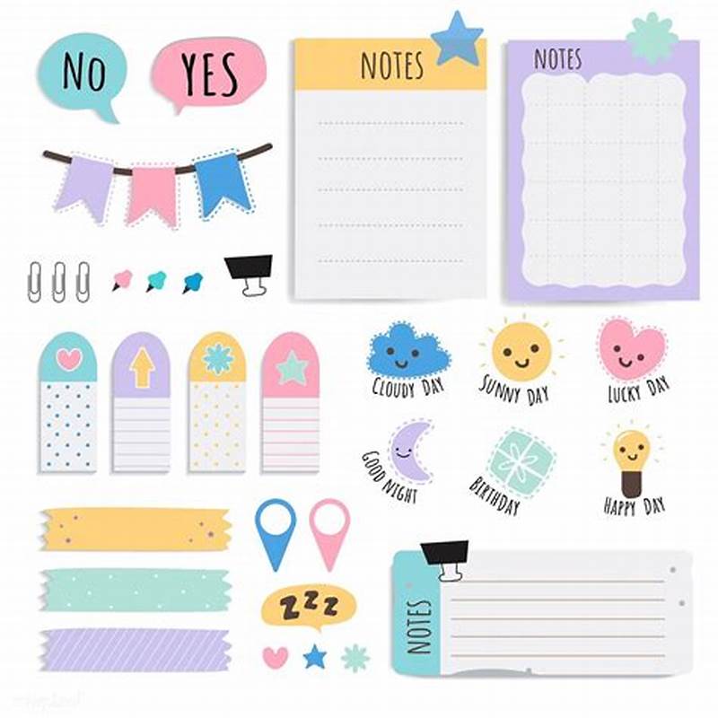 Sticky Notes Printables