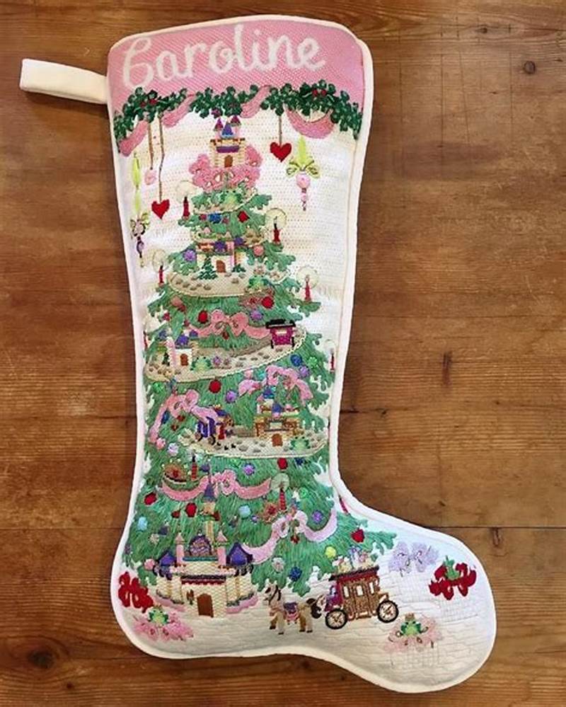 Stocking Needlepoint Pattern