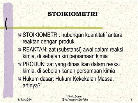 Stoikiometri