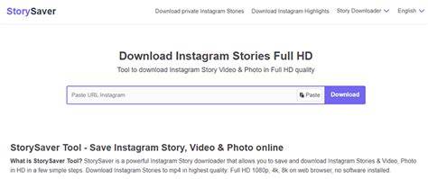 Story Saver