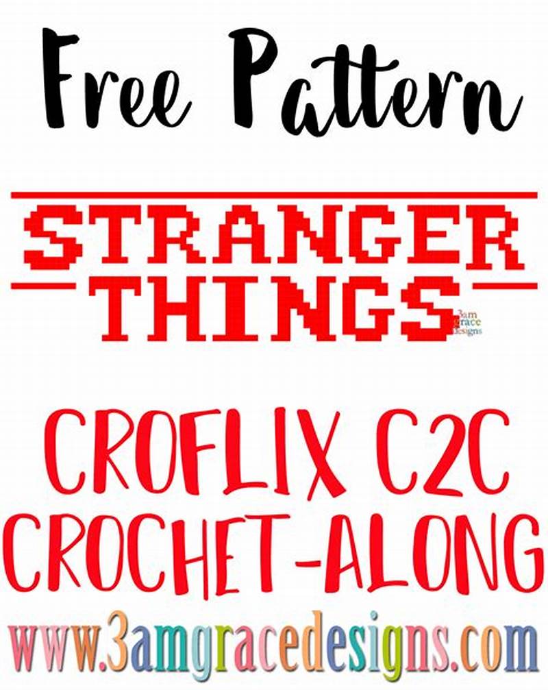 Stranger Things Crochet Pattern
