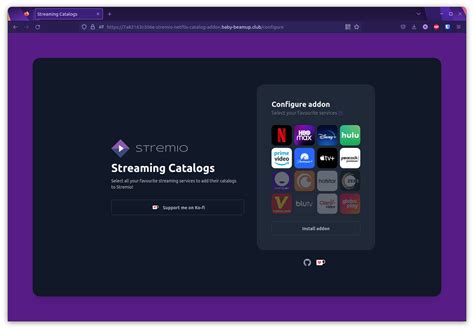 Streaming Catalog Addon
