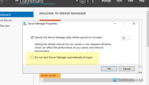 Streamline Your Server: Disable Server Manager on Windows Startup for Faster Boots