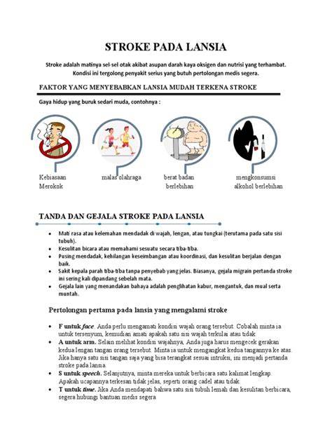 Stroke pada Lansia