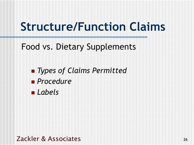 Structure Function Claims