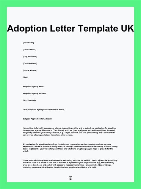 Struktur Surat Permohonan Adopsi Anak