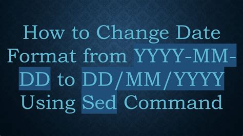 Structure of DD MM YYYY