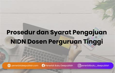 Struktur dan Format Surat Pengajuan NIDN yang Benar