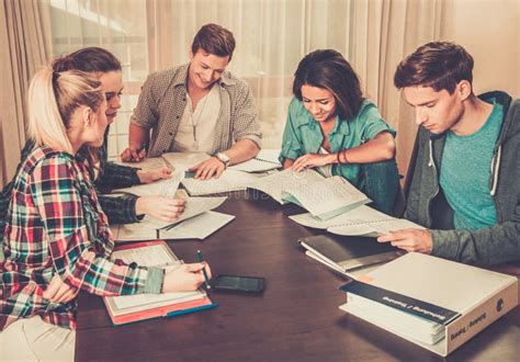 Students preparing for exams