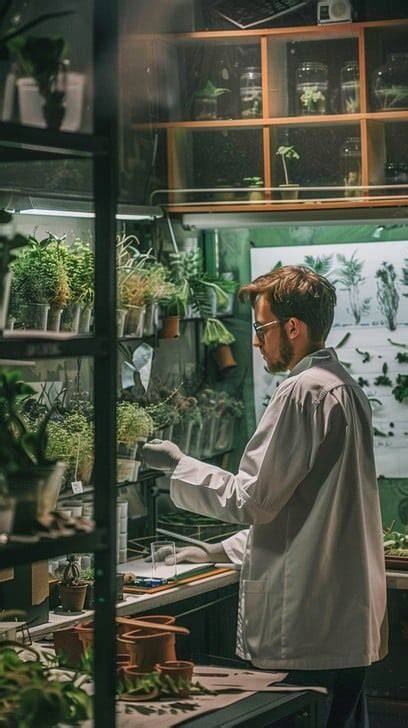 Studying plants