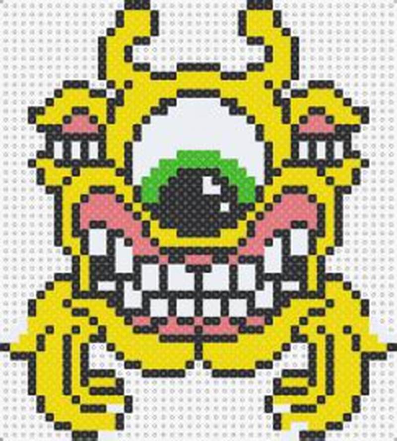 Subtronics Perler Pattern
