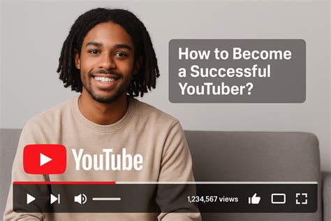 Successful YouTuber