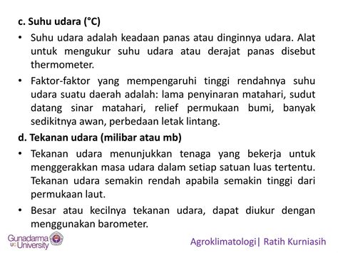Suhu Udara