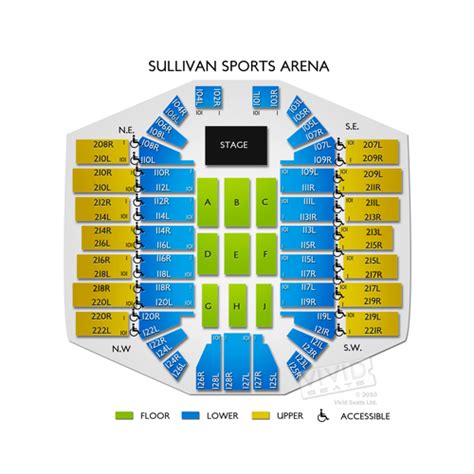 Sullivan Arena Seating Chart
