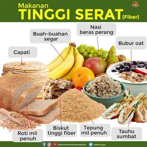 Sumber Makanan Tinggi Serat