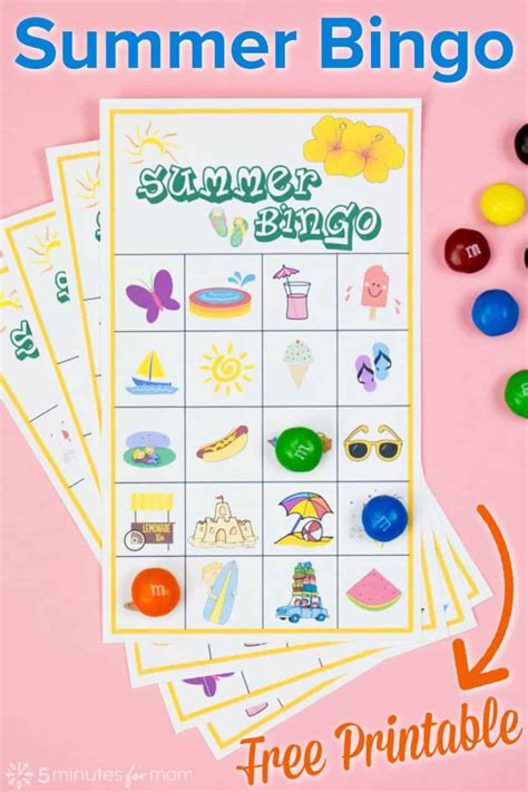 Summer Printable Games