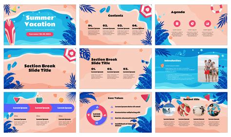 Summer Slides Template