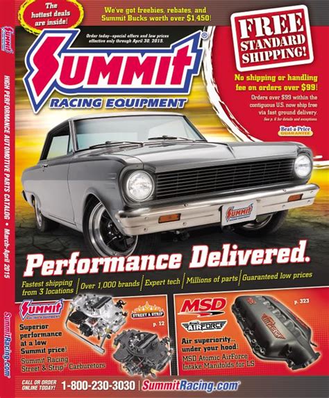 Summit Racing Tool Catalog