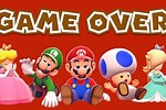 Super Mario 3D World Game Over All Characters