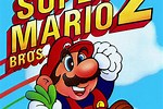 Super Mario Bros 2 NES Game Over