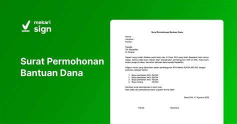 Surat Bantuan