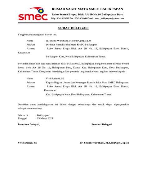 Surat Delegasi
