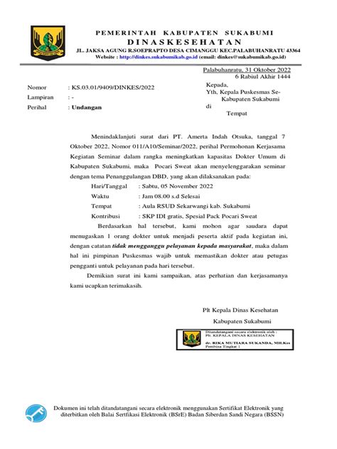 Surat Dokter DBD