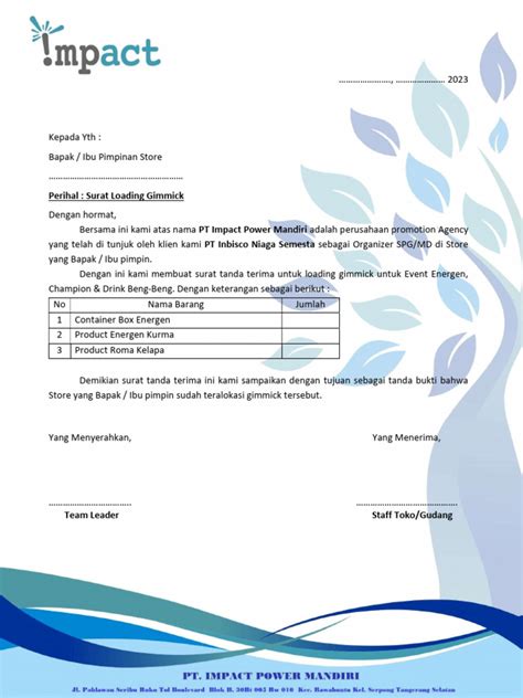 Surat Gimmick dari Acid