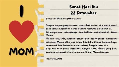 Surat Hari Ibu
