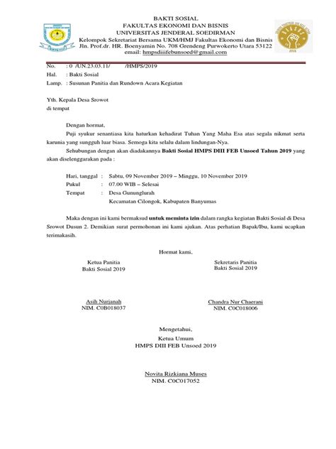 Surat Izin Desa