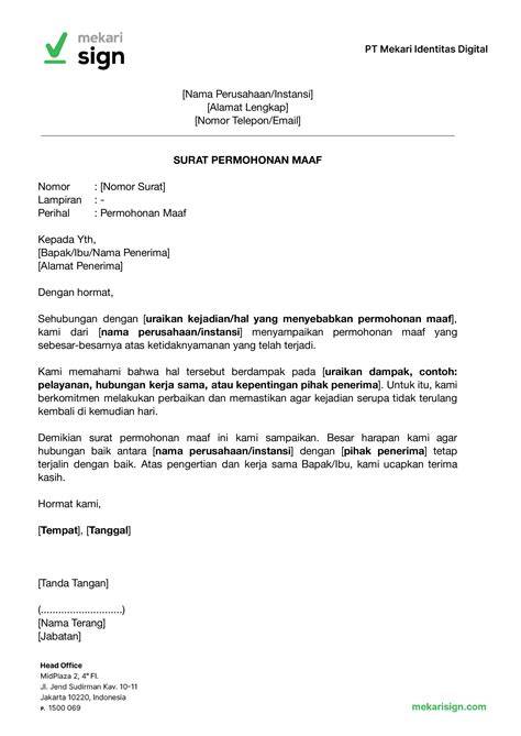 Surat Maaf