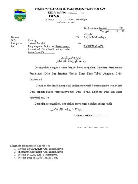 Surat Pengantar Desa Polsek