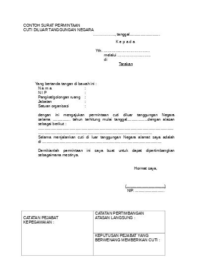 Surat Penting